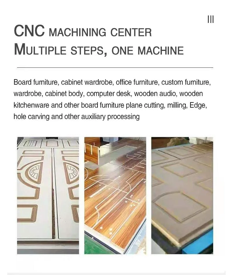 4X8 3D Manual Wood Carving Furniture Kitchen Cabinet Cutting MDF PVC Foam Wood Door Making 3 Axis 4 Axis Woodworking Advertising Designs CNC Router Machine 1325