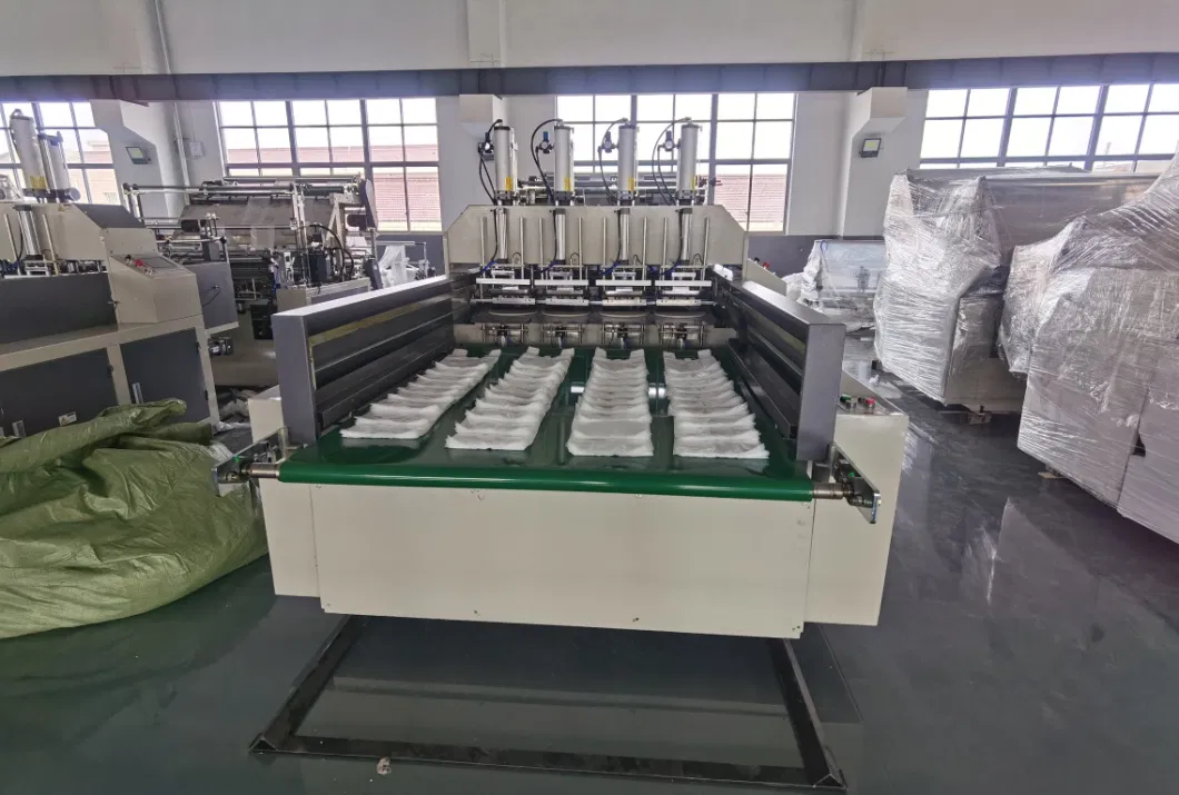 Flat Bottom Seal T-Shirt Vest Bag Making Machine