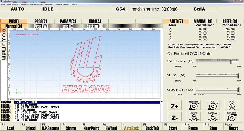 High Precise 5 Axis Processing CNC Bridge Saw Marble Stone Cutting Machine Water Jet