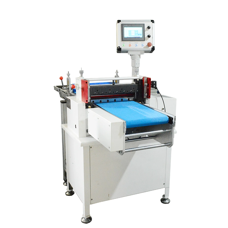 Double-Blade Cutter Electric CE ISO Microcomputer Foam Sheet Rubber Cutting Machine