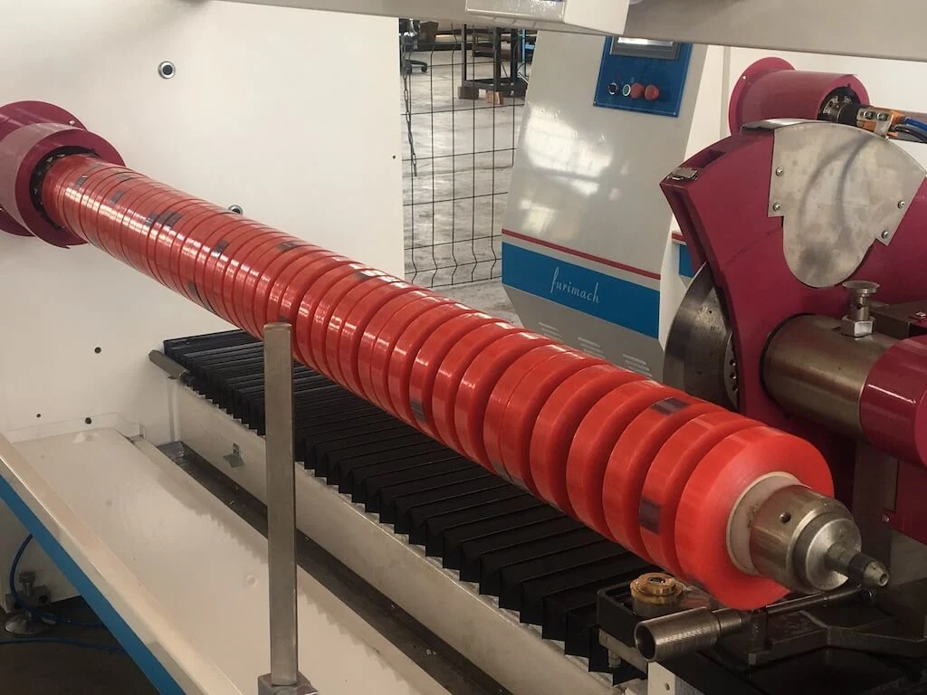 Single-Shaft Roll Cutting Machine Tape Slicer