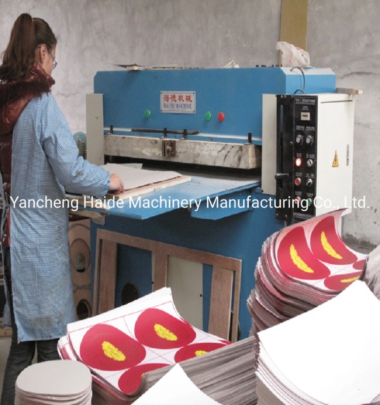 Four Column Latex Foam Sheet Press Cutting Machine