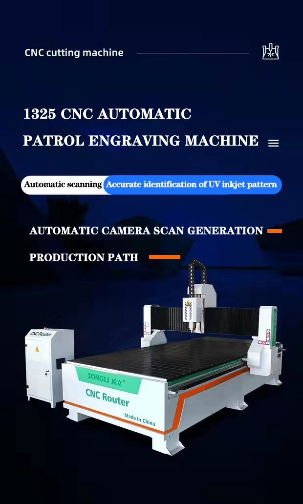 1325 CNC Router 3 Axis Woodworking Machine Wood Cutting Engraver Machines for Furniture Equipment Door Making