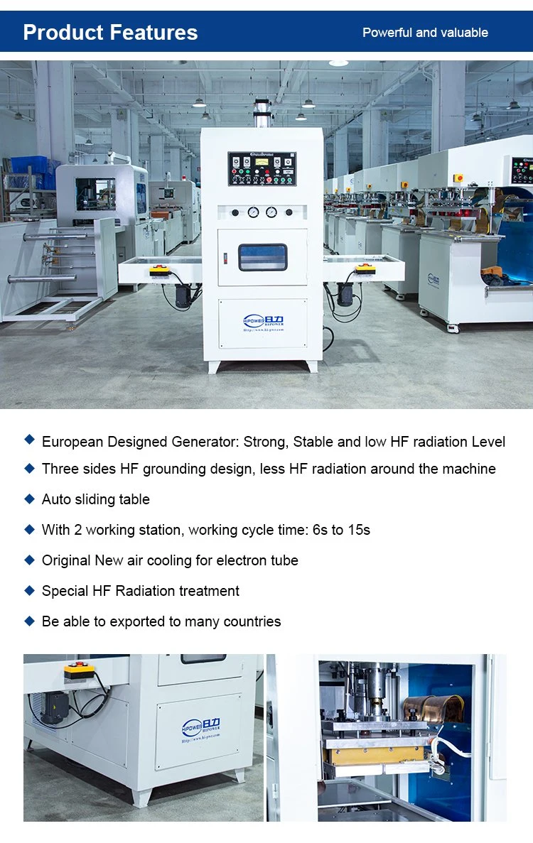 Cheaper Price High Frequency TPU PVC EVA Foam Welding and Cutting Machine