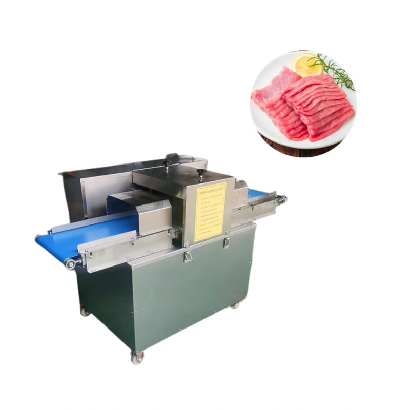 2023 Commercial Pork and Beef Loin Horizontal Multi-Layer Slicing Machine Chicken Breast Duck Breast Fresh Meat Slicer