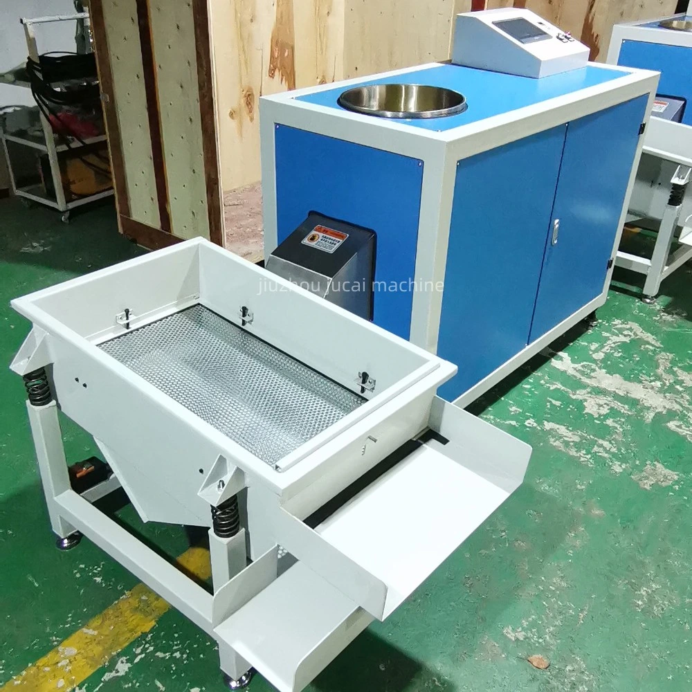Automatic Spin Trim Edge Rubber Plastic Deflashing Machine with Wind Selection Function, Rubber Trimming Machine
