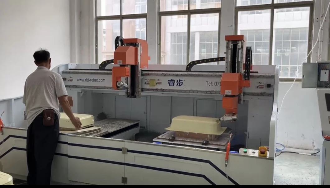 Rbt Best Quality 10 Aixs CNC Cutting Machine for Luggage Punching and Trimming