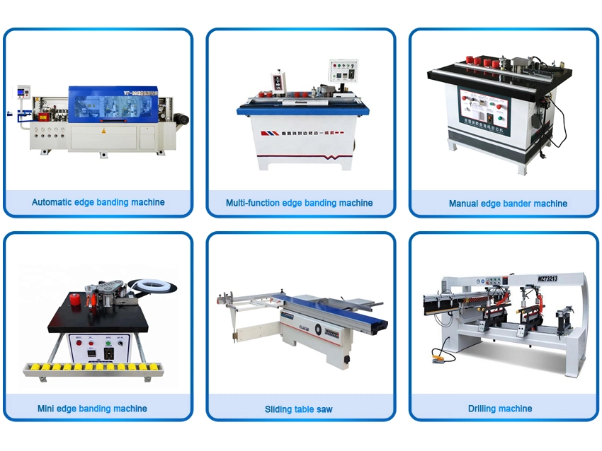 Woodworking Machinery Full Automatic PVC Edge Banding Machine for MDF Edge Bander Trimming Machine