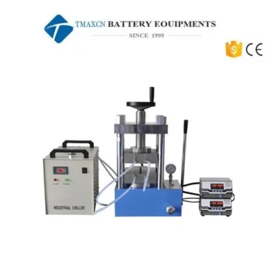  TMAXCN Brand Manual Flat Hydraulic Hot Pellet Press with Double Plate 300c or 500c