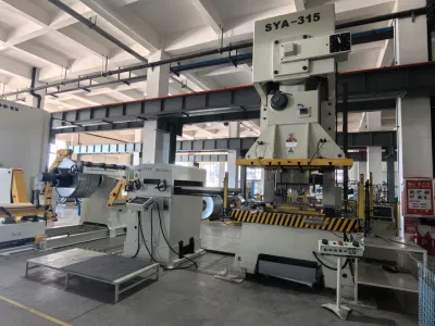 C Frame Metal Coil Press Servo Feeder Power Stamping Punching Machine