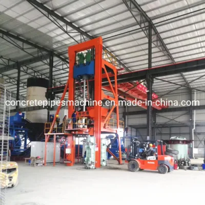  Radial Press Male and Female Rcp Reinforced Concrete Jacking Pipe Machine Manufacturer