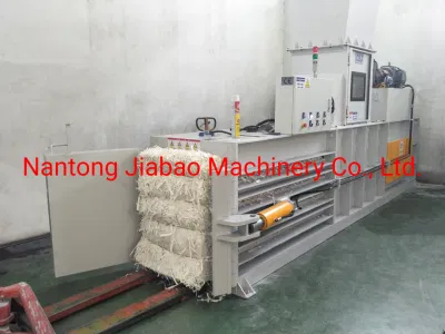  150 Ton Power Horizontal Hydraulic Baler Factory Direct Waste Paper Hydraulic Press Plastic Compactor Pet Bottles Packing Machine Sponge Baling Machine for Sale