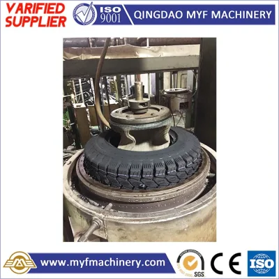2W 3W Rubber Motorcycle Tire Automatic Bom Hydraulic Curing Press Machine with Individual PLC