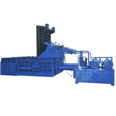 Beverage Cans Compactor Hydraulic Cotton Baler Scrap Baling Press for Metal Recycling Industry