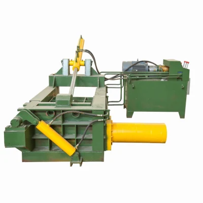 Beverage Cans Compactor Hydraulic Cotton Baler Scrap Baling Press for Metal Recycling Industry