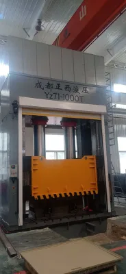  1000 Ton Composite Materials Servo Hydraulic Press for Automotive Parts H-Frame