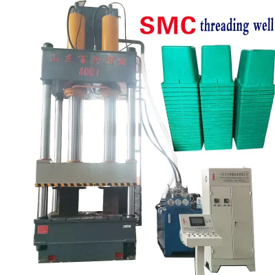  400 Tons of SMC Composite Material Trench Cover, Leaking Manure Board, Threading Well Well Cover Pressing and Forming Hydraulic Press
