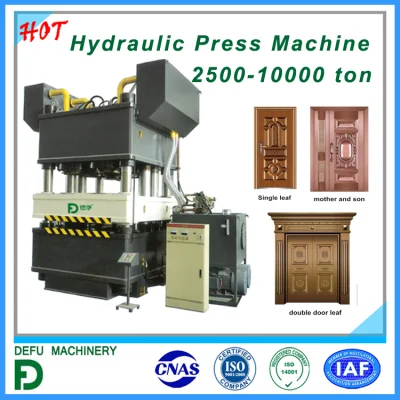  China Professional Power Press Supplier Metal Door Hydraulic Servo Press Stamping Machine