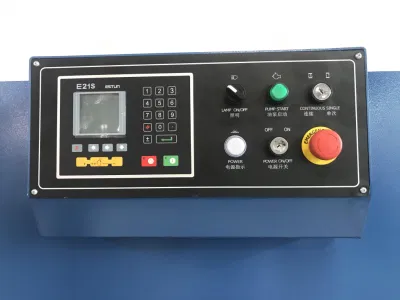 QC11K Series CNC 6X3200mm Hydraulic Pressure Guillotine Metal Sheet Shearing Machine