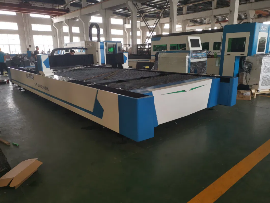 Large Size Sheet Metal Laser Cutter Single Bed CNC Fiber Laser Cutting Machine Price with Rotary Device