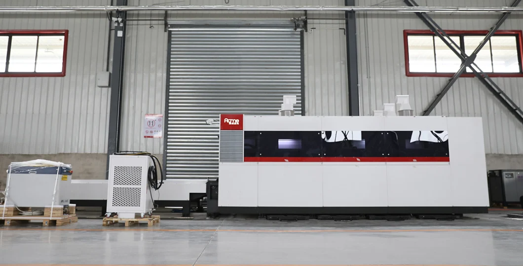 12kw Metal CNC Fiber Laser Cutting Machine 1000W 1500W 2000W 3000W 4000W 6000W for Carbon Seel Stainless Steel Aluminium Sheet Plate