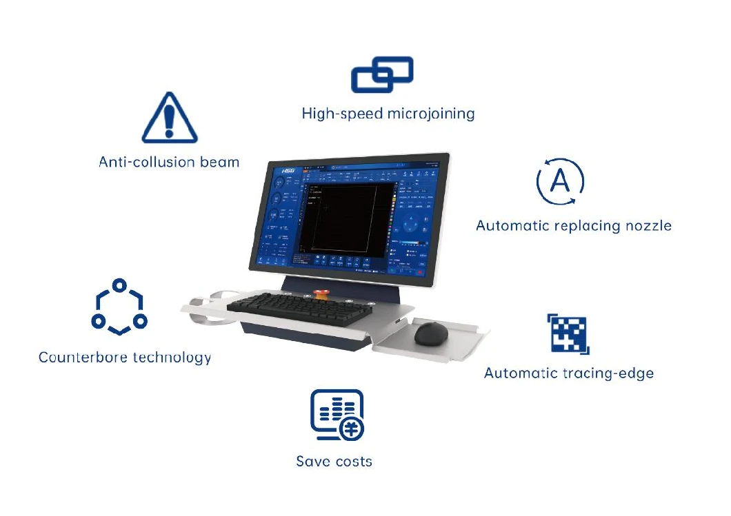 Hsg Laser 12kw High-Power CNC Fiber Laser Cutter Metal Sheet Raycus Price