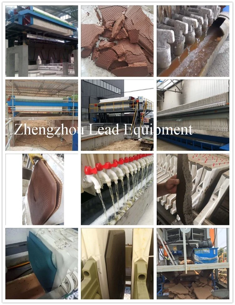 Industrial Hydraulic Membrane Filter Press in Wastewater Treatment