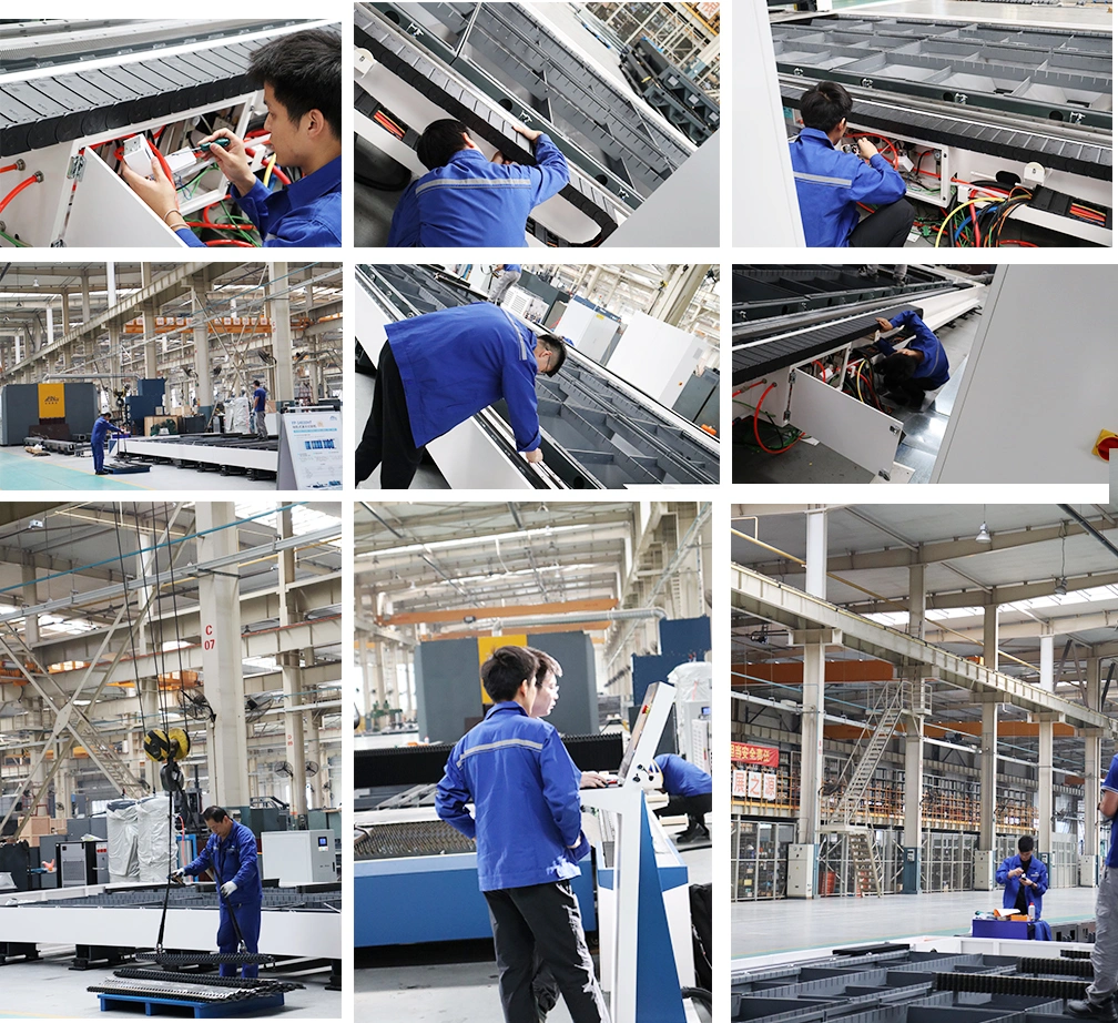 3000W 6000W Metal Plate Sheet CNC Fiber Laser Cutter Ipg/Raycus High-Performance High Quality Price