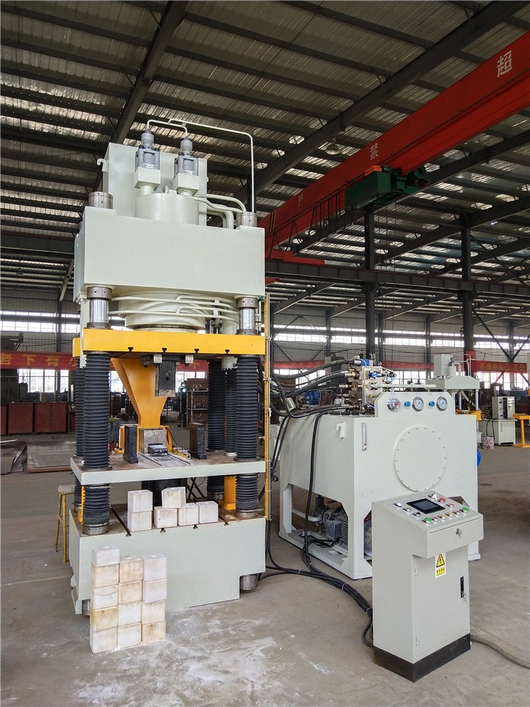 Four Column Cow Lick Salt Brick/Block Hydraulic Press Machine 400 Ton Price