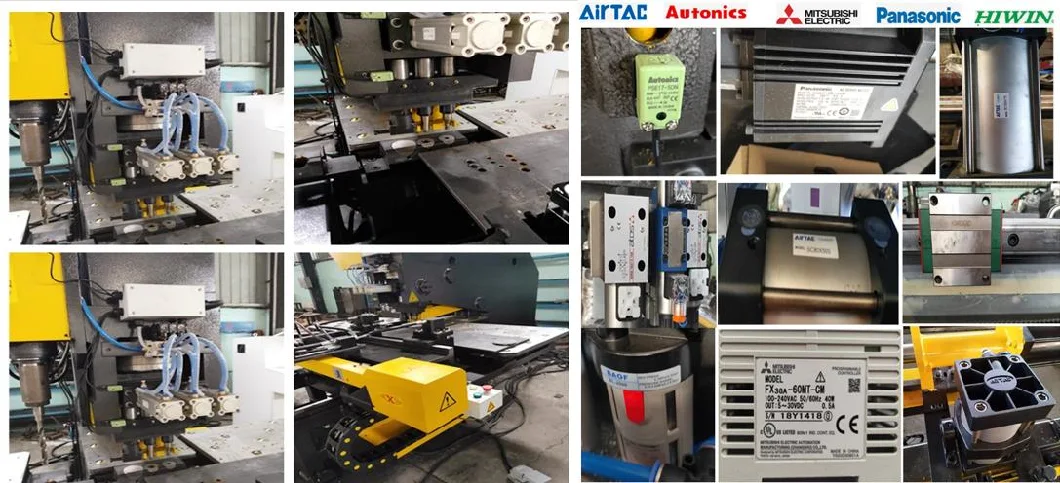 Good Character HP Series CNC Automatic Hydraulic Press Plate Steel Punching Drilling Machine