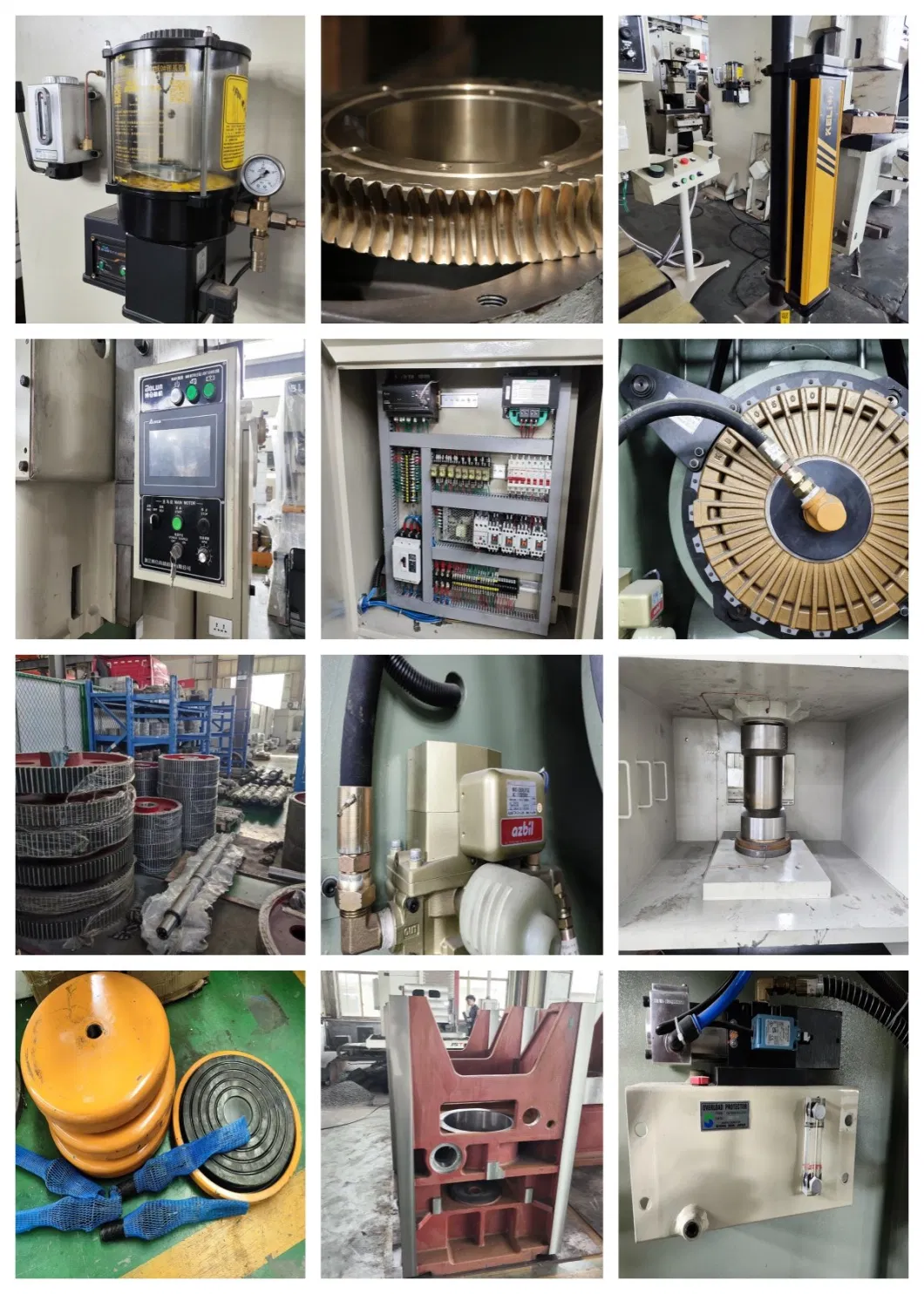 160ton Mechanical Metal Plate Hole Punching Machine Power Press