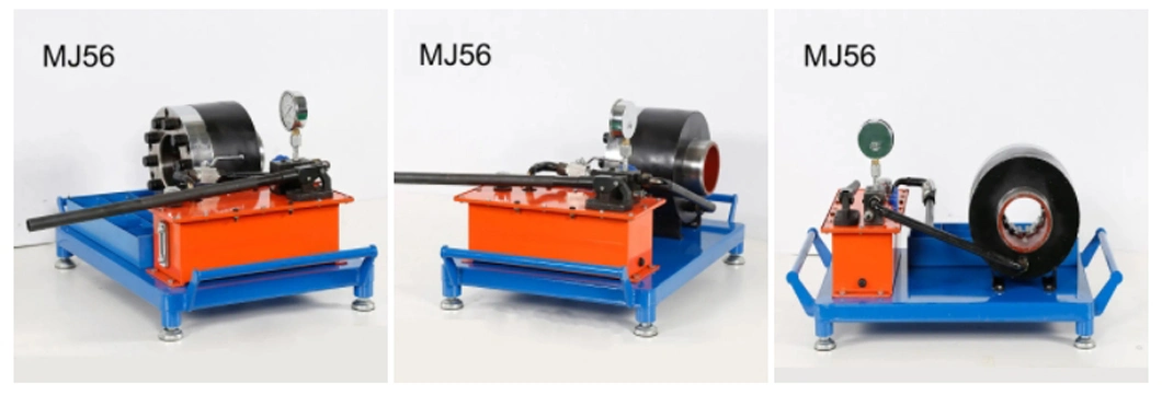 Manual 2&prime;&prime; 3&prime;&prime; Mjhyd 56 Industrial PVC Air Conditioner Crimping Machine Hydraulic Hose Crimper by Hand Vehicle Pipe Press