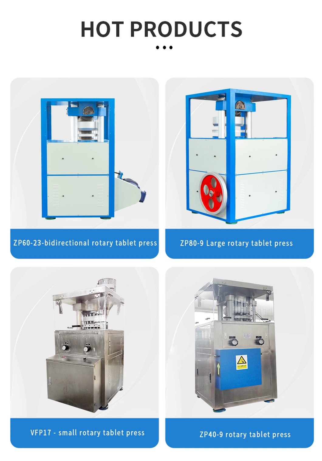 Fully Automatic Hydraulic Single-Punch Granulating Tablet Industrial-Grade Two-Way Rotary Tablet Press