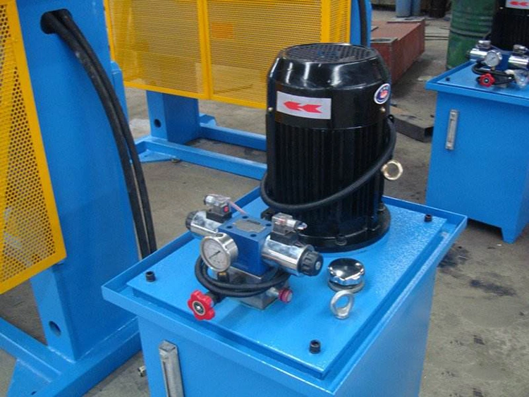 HP-50m Industrial Hydraulic Machine Press That Can Move Hydraulic Cylinders