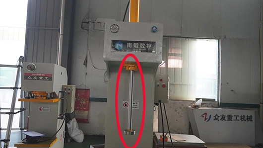 10 Ton Single Column Hydraulic Press - Heavy Duty Industrial Machinery