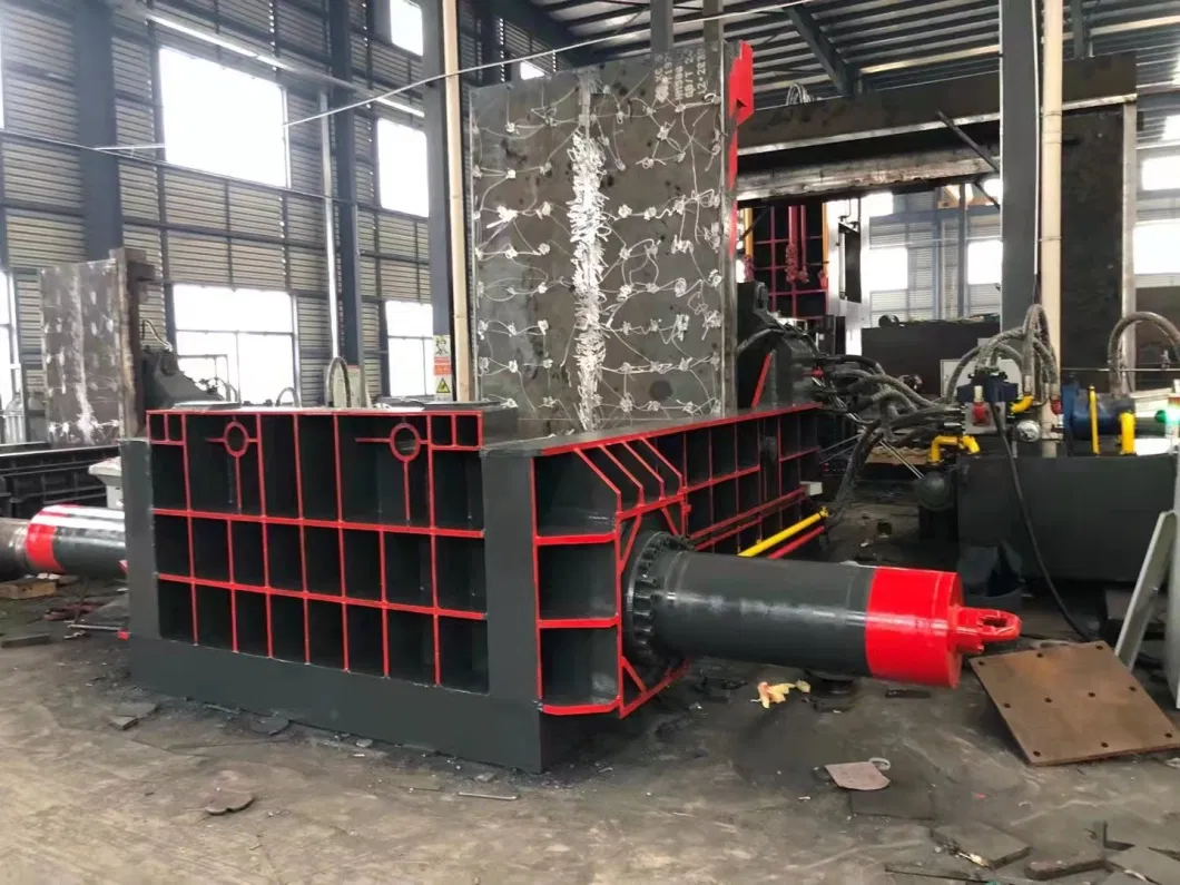 Scrap Metal Baling Press Hydraulic Baler Machine Metal Compress Machine Recycling Metal Recovery Steel Mill Tank Size 2000*1400*800