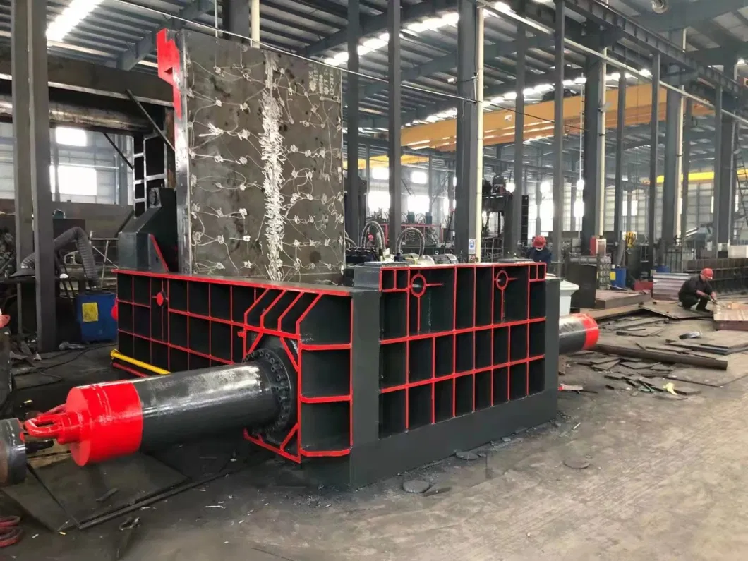 Scrap Metal Baling Press Hydraulic Baler Machine Metal Compress Machine Recycling Metal Recovery Steel Mill Tank Size 2000*1400*800