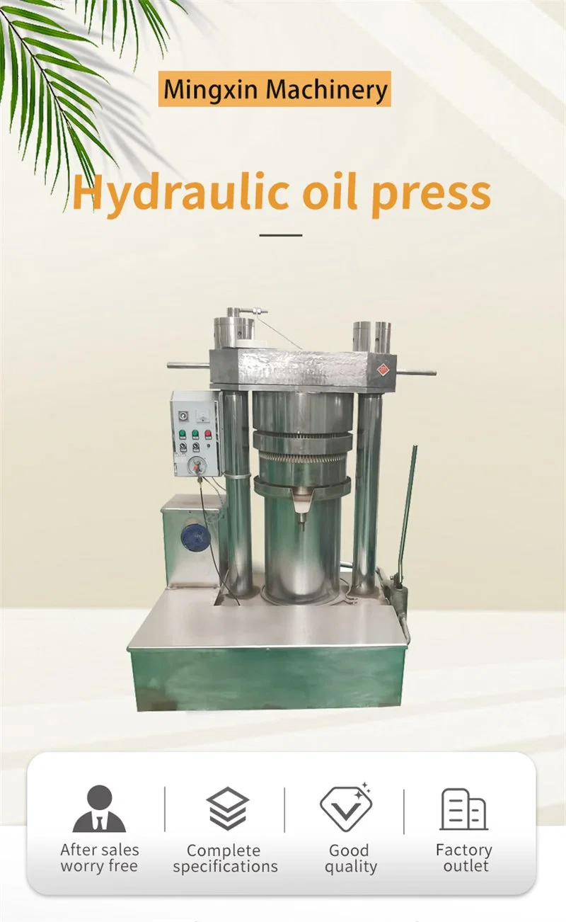 Industrial Cold Press Sesame Olive Avocado Peanut Cocoa Butter Oil Press Machine Hydraulic Oil Press