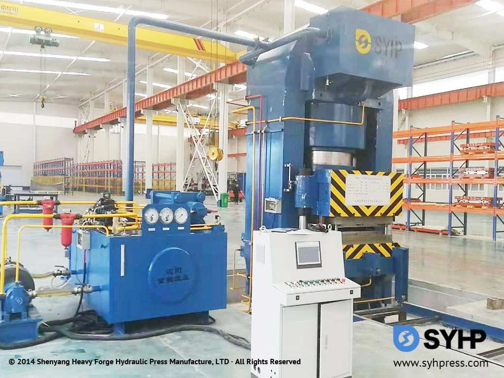 5000 Ton Plate Heat Exchanger Hydraulic Press Machine