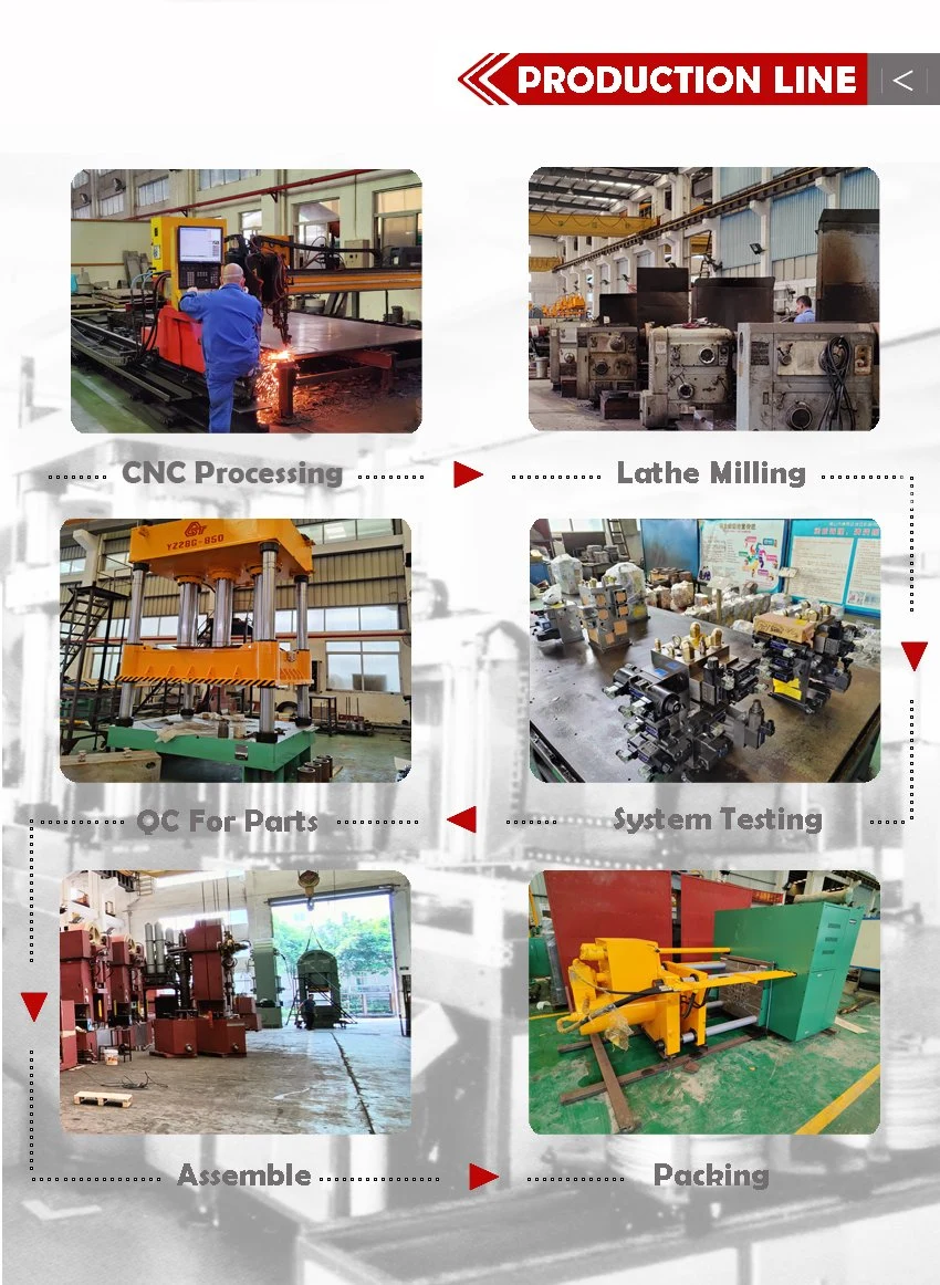 High Pressure Aluminum Radiator Manufacturing Hydraulic Press