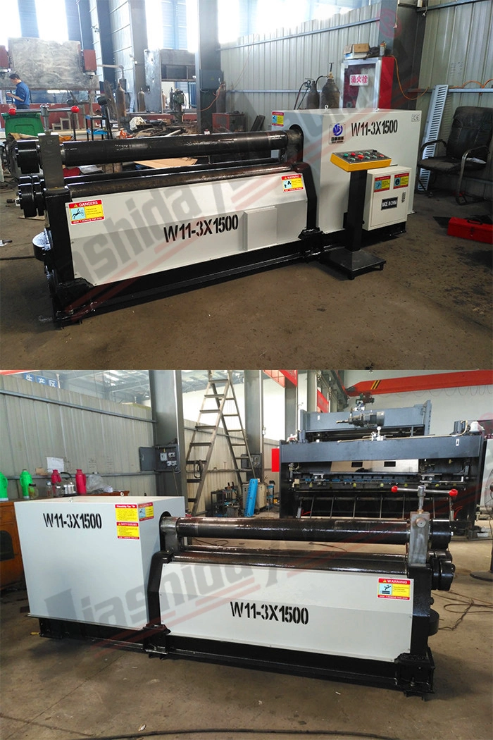 Hydraulic Automatic 3 Rollers Mechanical Plate Rolling Bending Machine