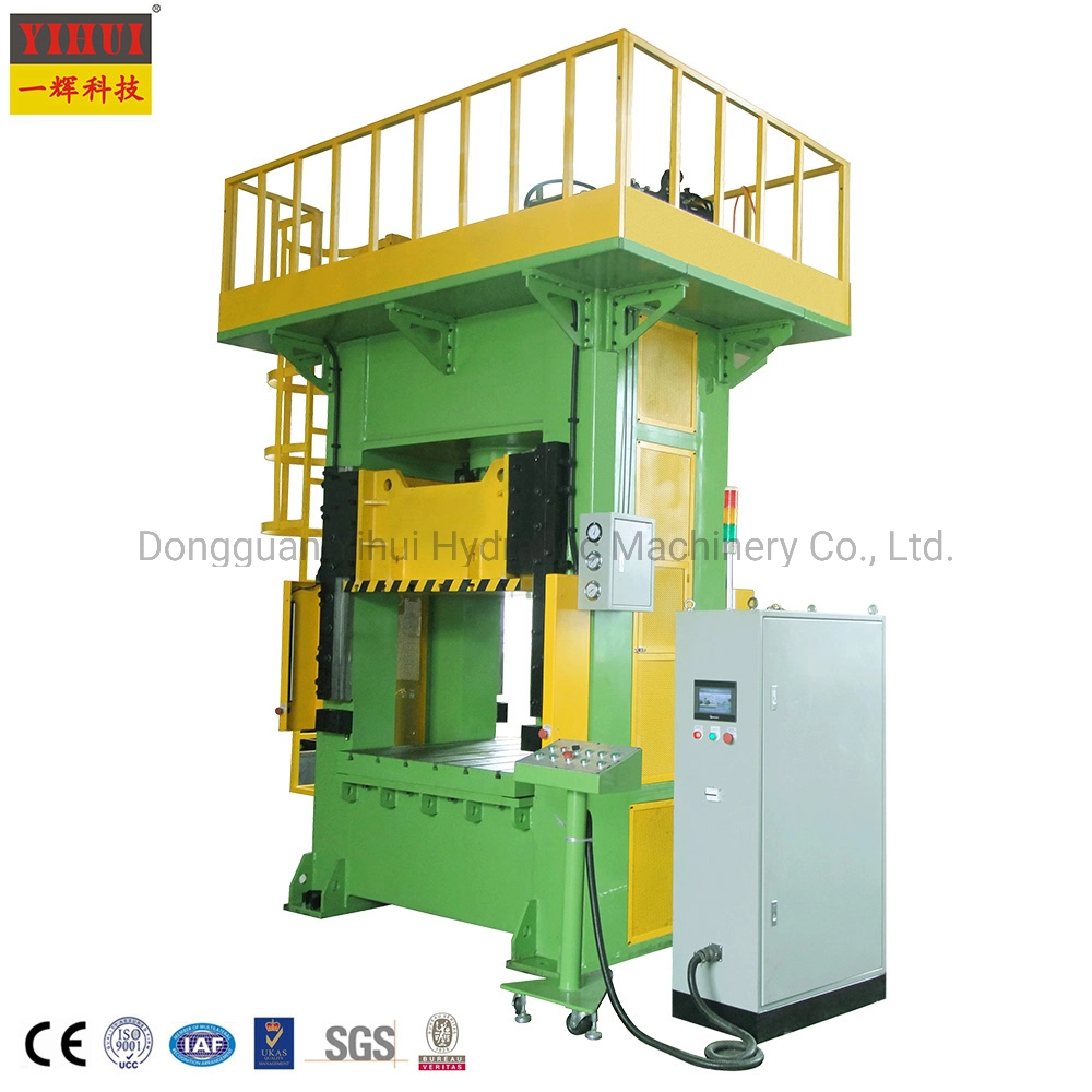 Tie Rod Housing Type Double Action Hydraulic Press 1000 Ton