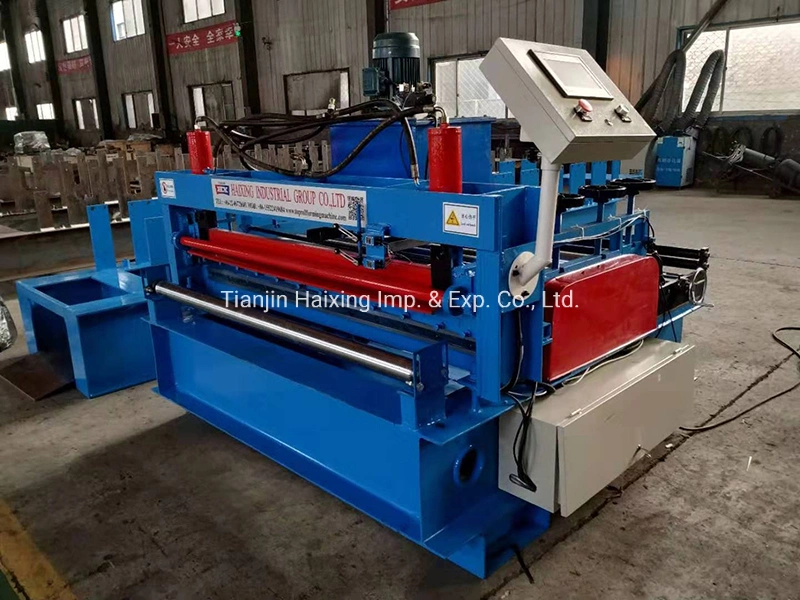 Color Steel Gi PPGI Metal Sheet Lever Device and Cutter to Length Plate PLC Control Hydraulic Steel Coil Leveling Cutting Machine