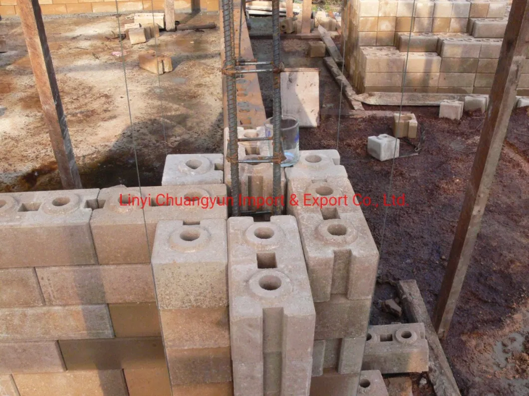 Hydraulic Brick Press Clay Cement Interlocking Bricks Making Machine for Sale (CY4-10)