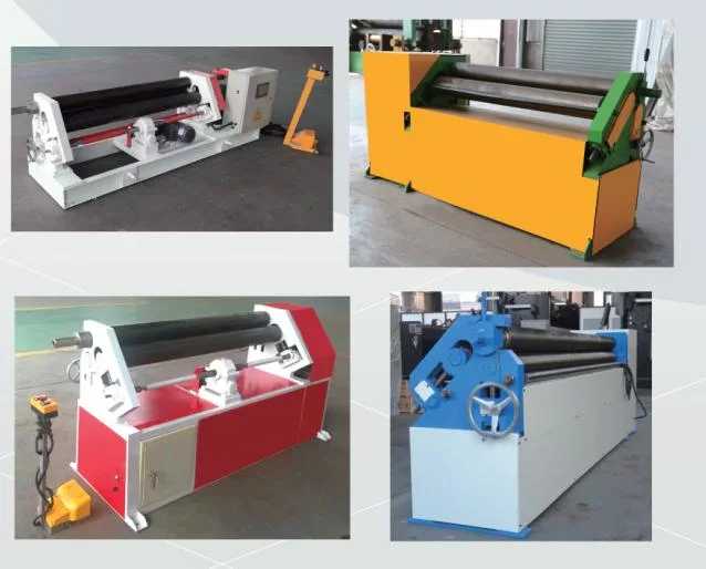 CNC Mechanical Asymmetric Three-Roll Plate Rolling Machine