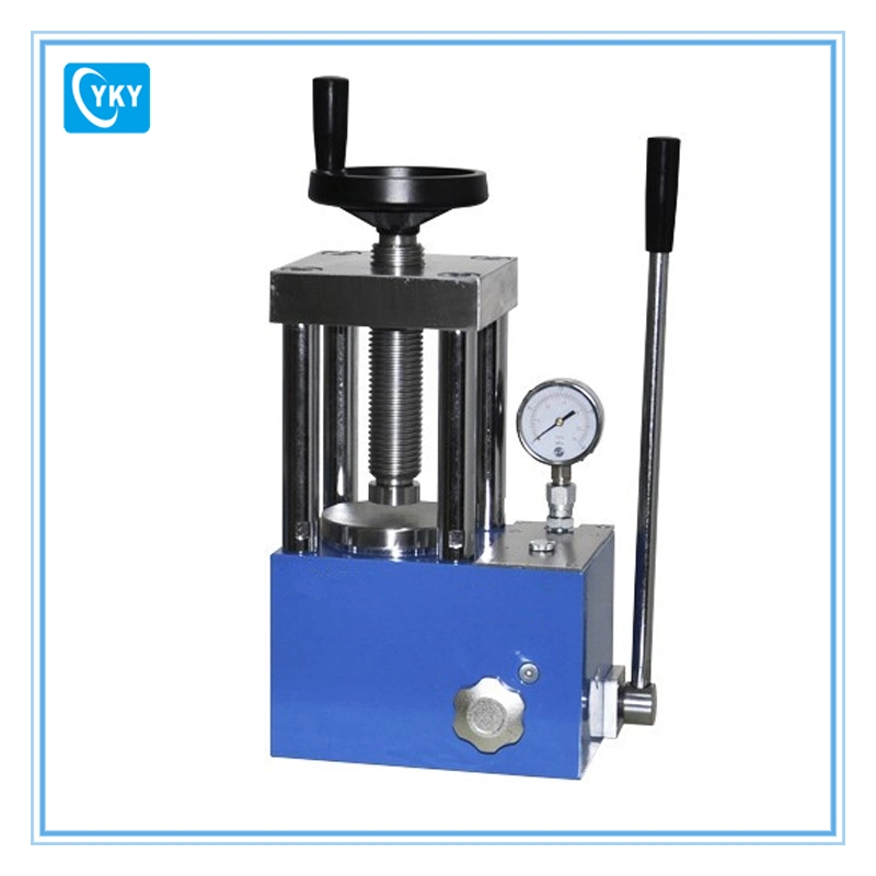 Small Electric Laboratory Hydraulic Press with Built in Hydraulic Pump