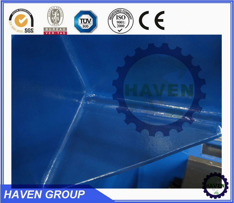 QC11Y-10X4000 CE approved hydraulic shearing machine for sale, hydraulic guillotine shearing machine