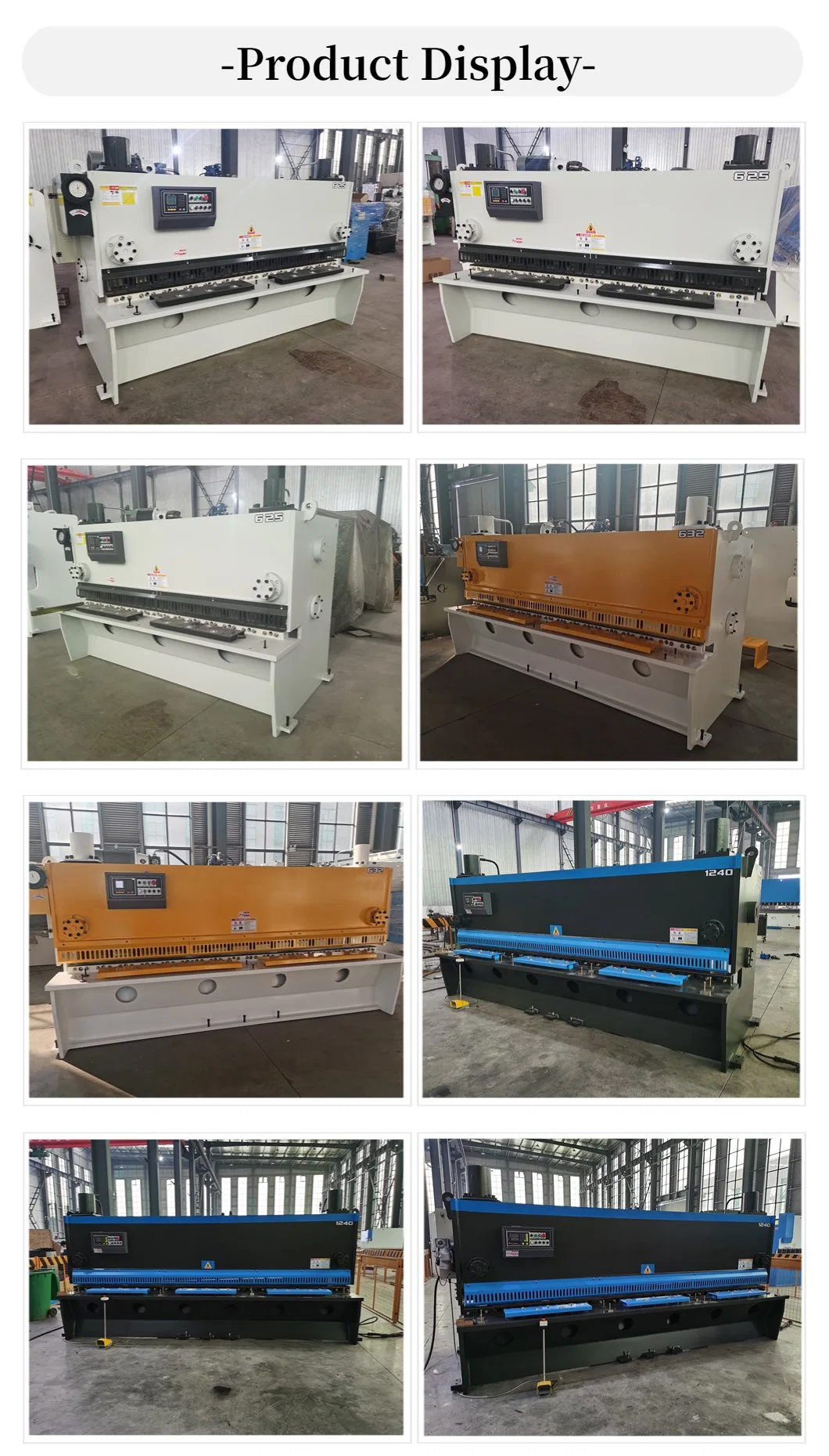 Shearing Machine/Plate Shears/Plate Shearing Machine/Sheet-Metal Shears/Hydraulic Shearing Machine/CNC Shearing Machine/Nc Shearing Machine