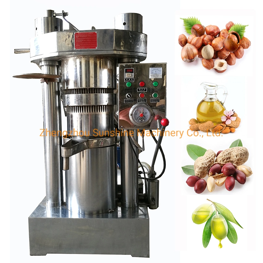 Hydraulic Mini Mustard Olive Cold Sesame Oil Press Machine