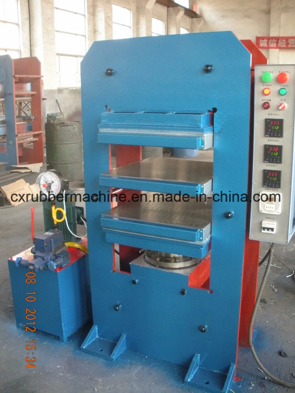 China Manufacturer Hot Sale Rubber Hydraulic Press